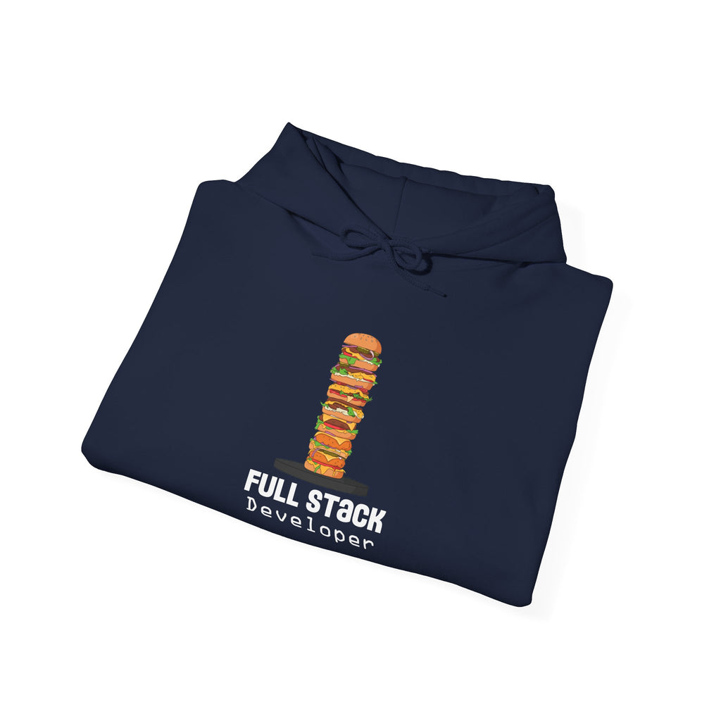 Full Stack Developer Hoodie, Unisex Sweatshirt for Programmers, Geeky Apparel, Tech Gifts, Coding Hoodie