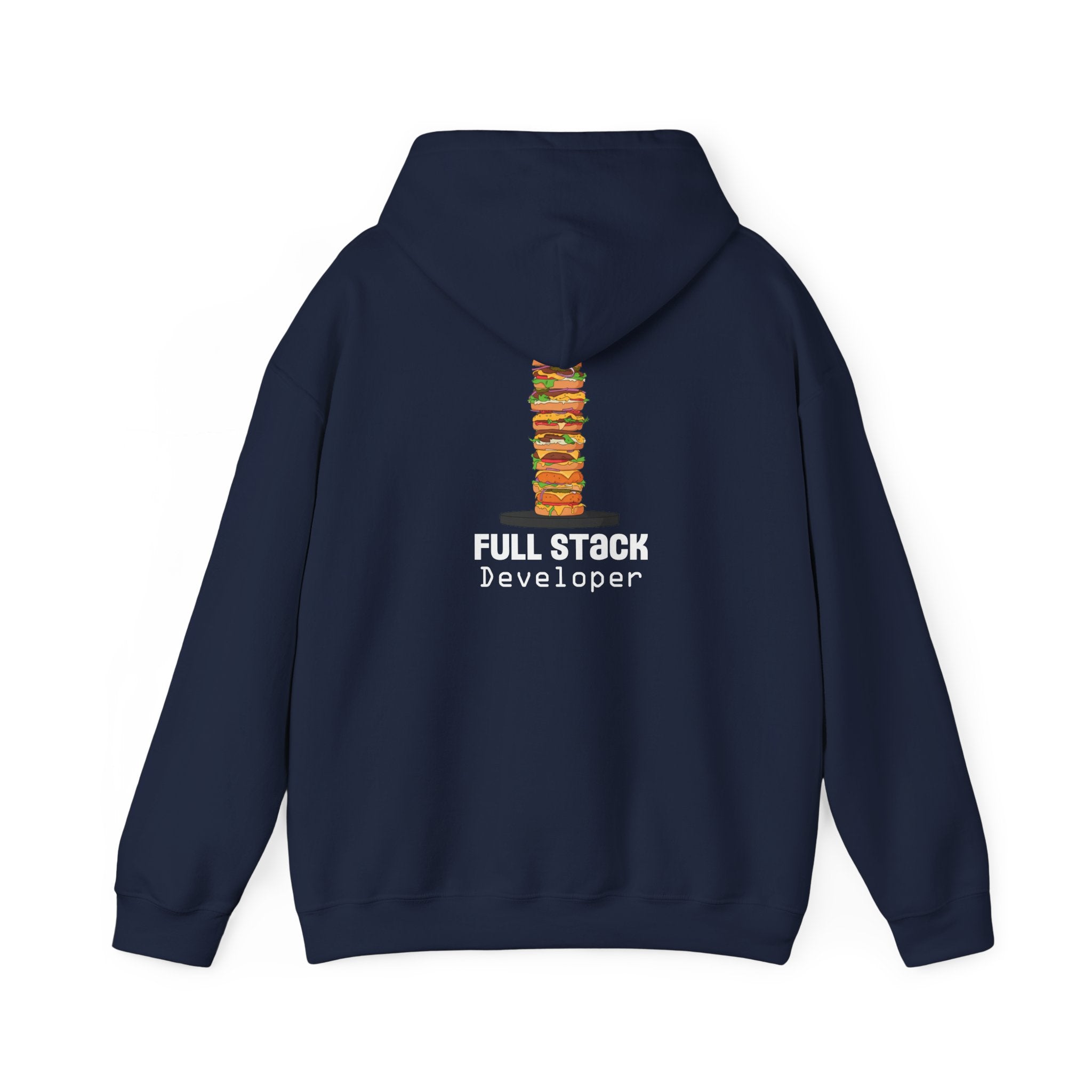 Full Stack Developer Hoodie, Unisex Sweatshirt for Programmers, Geeky Apparel, Tech Gifts, Coding Hoodie