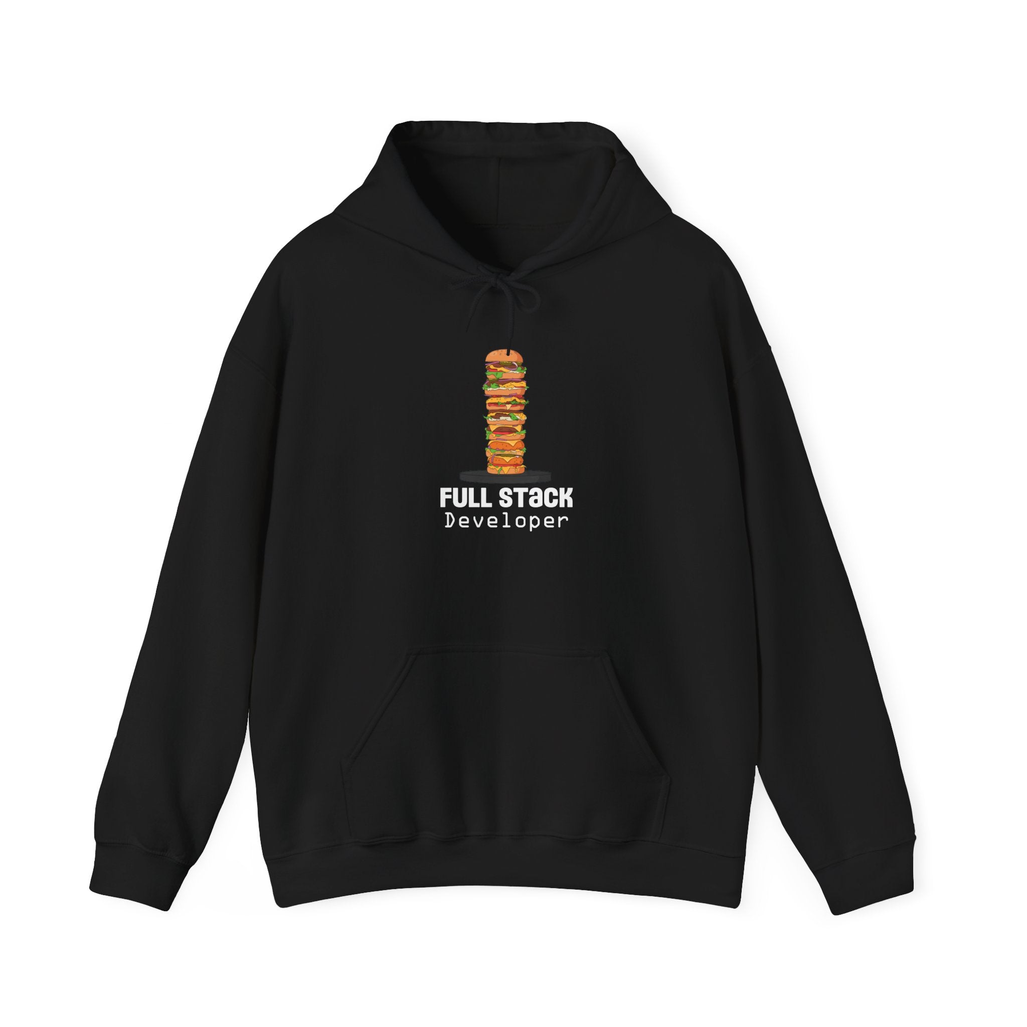 Full Stack Developer Hoodie, Unisex Sweatshirt for Programmers, Geeky Apparel, Tech Gifts, Coding Hoodie