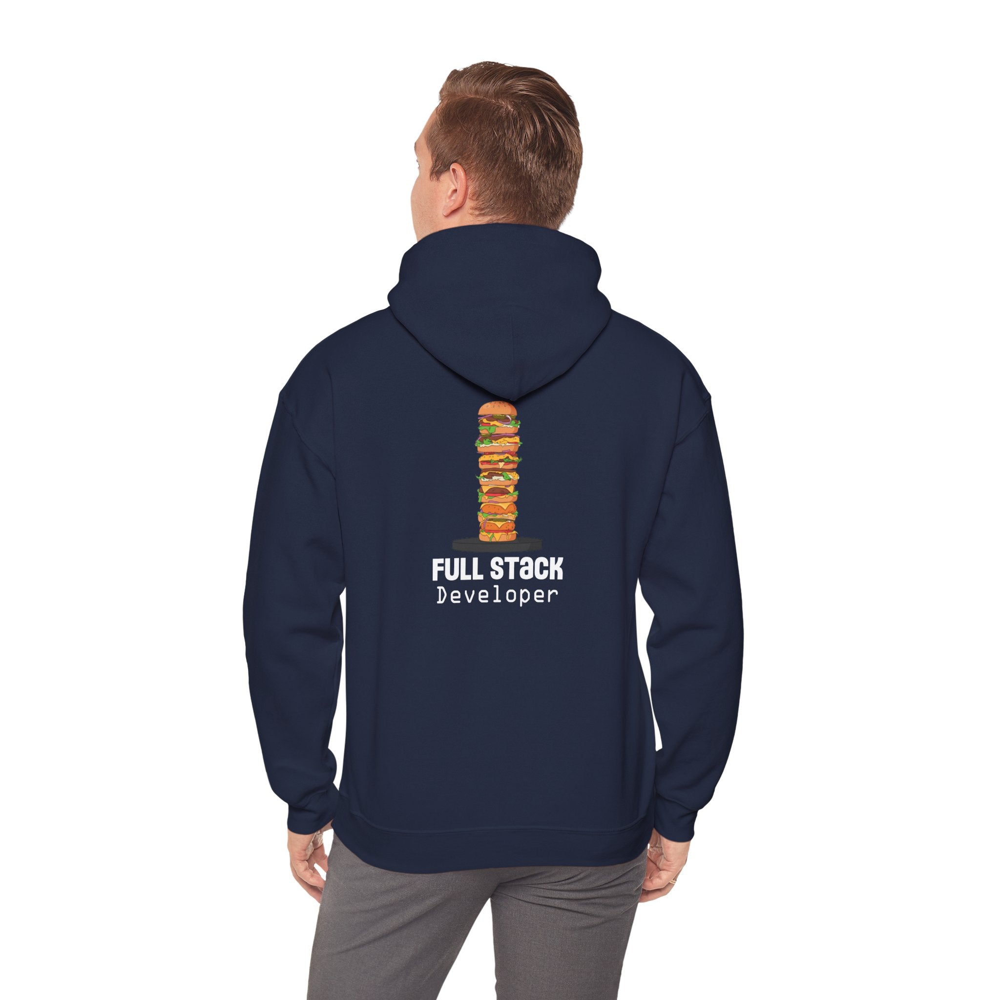Full Stack Developer Hoodie, Unisex Sweatshirt for Programmers, Geeky Apparel, Tech Gifts, Coding Hoodie