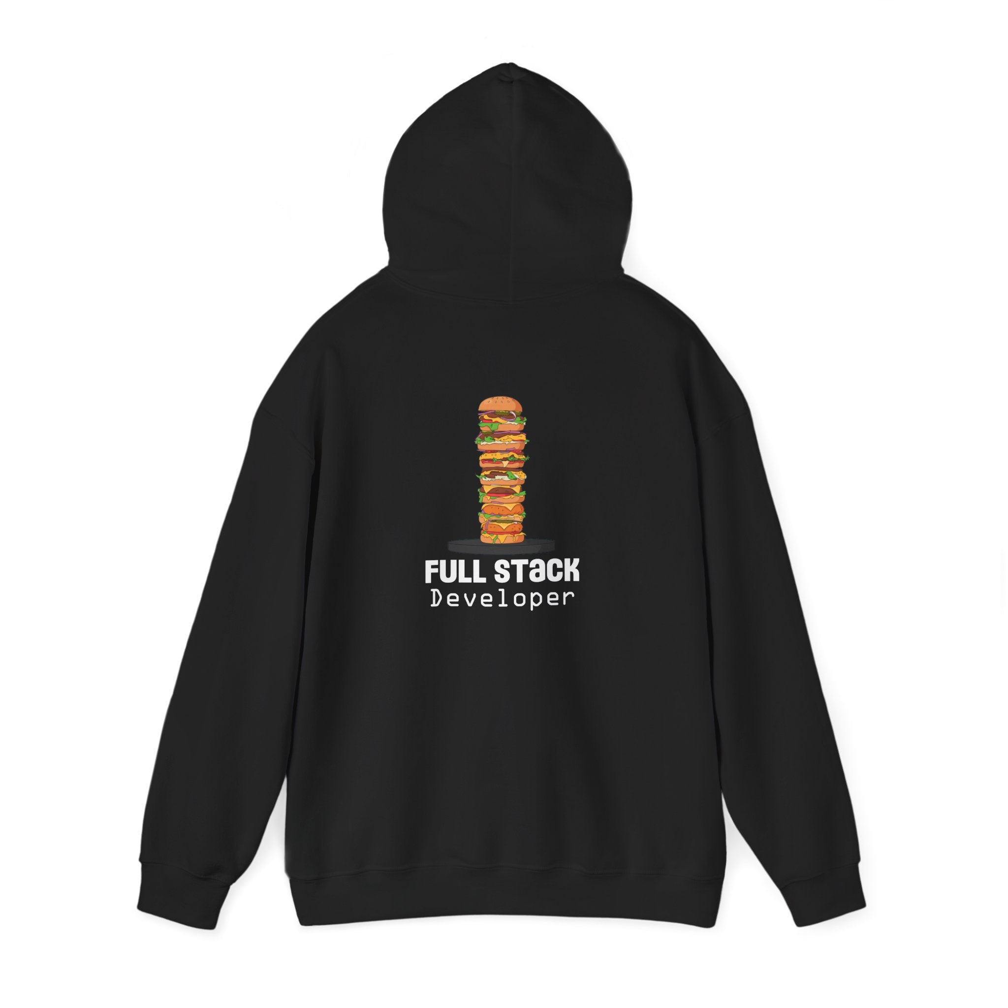 Full Stack Developer Hoodie, Unisex Sweatshirt for Programmers, Geeky Apparel, Tech Gifts, Coding Hoodie