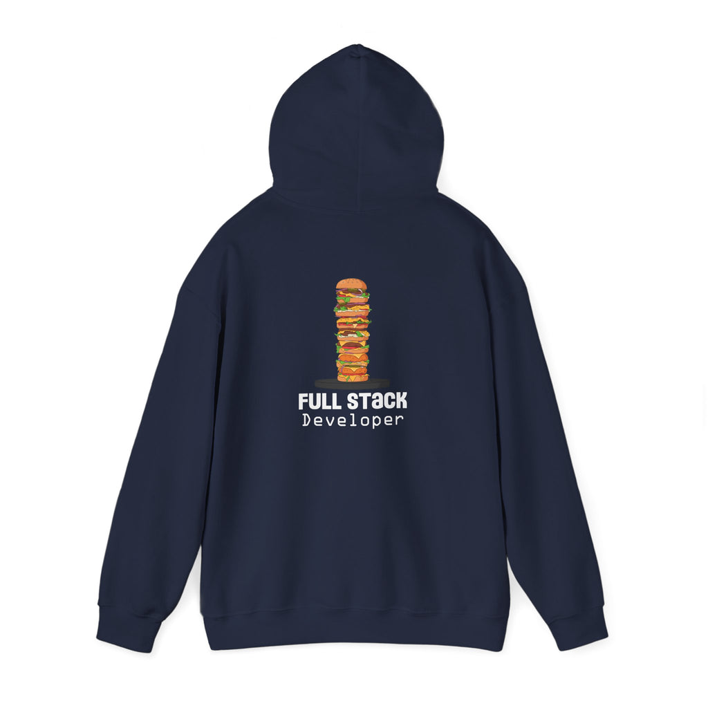 Full Stack Developer Hoodie, Unisex Sweatshirt for Programmers, Geeky Apparel, Tech Gifts, Coding Hoodie